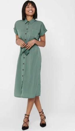 ONLY Hemdblusenkleid ONLHANNOVER S/S SHIRT DRESS NOOS WVN Sommerkleid
