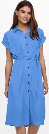 ONLY Hemdblusenkleid ONLHANNOVER S/S SHIRT DRESS NOOS WVN Sommerkleid