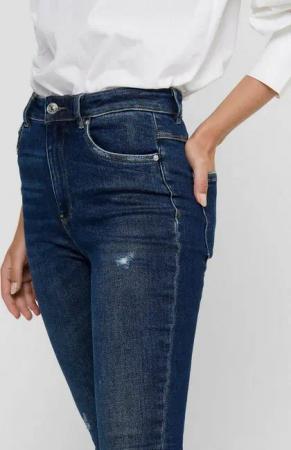 ONLY High-waist-Jeans ONLMila (1-tlg) Plain/ohne Details