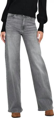 ONLY High-waist-Jeans Trendige Wide-Fit-Jeans mit hoher Taille