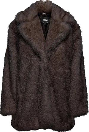 ONLY Jacke in Felloptik ONLDAWN braun | L