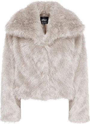 ONLY Jacke in Felloptik ONLDAWN creme | XL