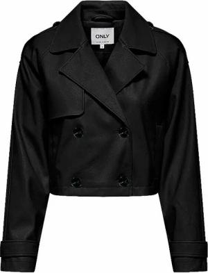 ONLY Jacke in Lederoptik ONLAMIA  schwarz | XS