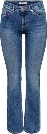 ONLY Jeans Flared Fit ONLBLUSH blau | M/L30