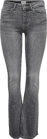 ONLY Jeans Flared Fit ONLBLUSH grau | S/L32