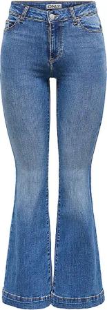 ONLY Jeans ONLBLUSH MID RETROFLARED blau | S/L32