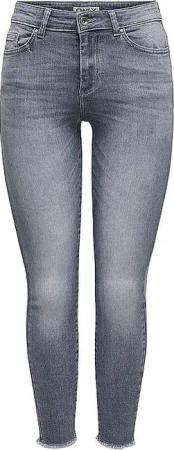 ONLY Jeans Skinny Fit 7/8 ONLBLUSH grau | XS/L34