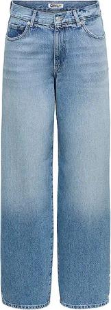 ONLY Jeans Straight Fit ONLGIANNA hellblau | 27/L32