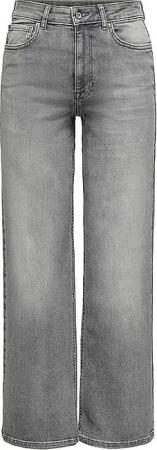 ONLY Jeans Wide Fit ONLMADISON hellgrau | XS/L32