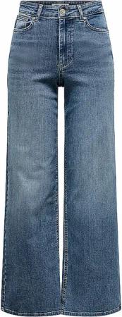 ONLY Jeans Wide Leg Fit ONLMADISON BLUSH  dunkelblau | XL/L32