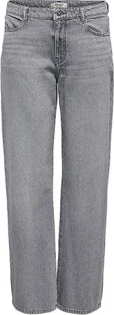 ONLY Jeans Wide Leg ONLCOBAIN grau | 27/L32