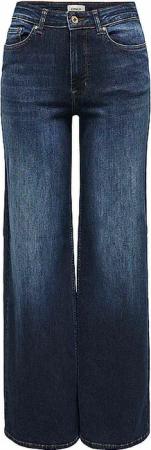 ONLY Jeans Wide Leg ONLMADISON BLUSH dunkelblau | M/L30