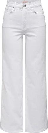 ONLY Jeans Wide Leg ONLMADISON weiss | M/L32
