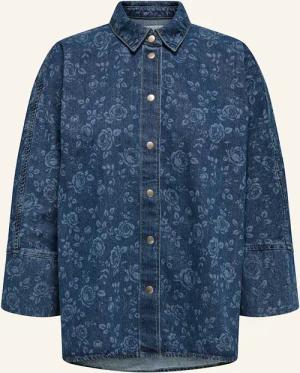 ONLY Jeansbluse mit 3/4-Arm