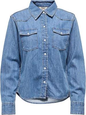 ONLY Jeansbluse ONLCHARLIZE blau | L