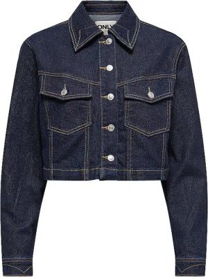 ONLY Jeansjacke ONLHEATHER dunkelblau | XS