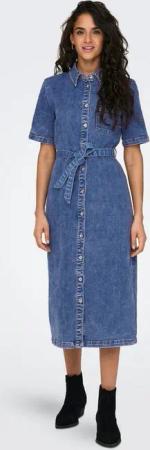 ONLY Jeanskleid ONLLANA SS LONG DRESS DNM REA258 NOOS