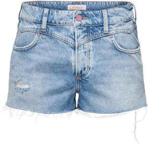 ONLY Jeansshorts Vally (1-tlg) Fransen