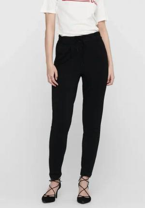 ONLY Jogger Pants "ONLPOPTRASH – Joggerhose mit Tunnelzugbund und Stretch" casual, Milano Rib, regular fit, Viskosemischung