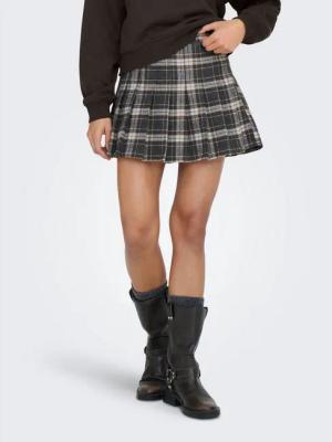 ONLY Karorock ONLCHELSEA CHECK SKIRT PNT
