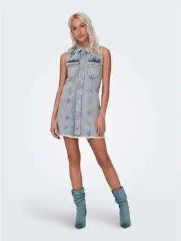 Only  Kleider 15315088 KRAVITZ-LIGHT BLUE DENIM