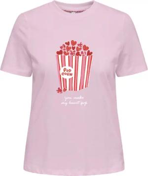 ONLY Kurzarmshirt ONL30 KITA LIFE S/S HEART BOX TOP JRS