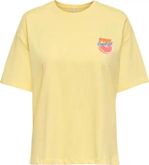 ONLY Kurzarmshirt "ONLBOLETTE LIFE S/S TOP BOX CC JRS" mit auffälligem Print