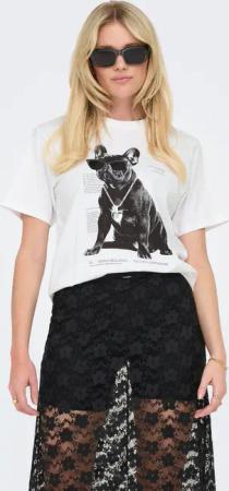 ONLY Kurzarmshirt "ONLDONNA LIFE S/S COOL TOP BOX JRS"