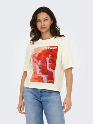 ONLY Kurzarmshirt ONLHAVANNA LIFE S/S VIBE TOP BOX JRS