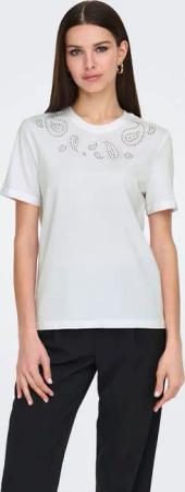 ONLY Kurzarmshirt ONLHOLLIS LIFE S/S O-NECK TOP BOX JRS