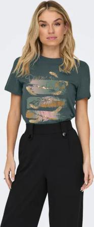 ONLY Kurzarmshirt "ONLKITA LIFE REG S/S MIX TOP CS JR"