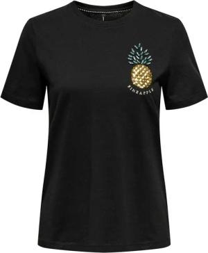 ONLY Kurzarmshirt ONLKITA LIFE REG S/S PINEAPPLE TOP JRS