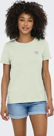 ONLY Kurzarmshirt ONLKITA LIFE S/S TOP NOOS regular fit, casual, Single Jersey, Baumwolle, Rundhals