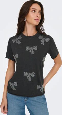 ONLY Kurzarmshirt "ONLLUCY LIFE S/S O-NECK TOP CC JRS"