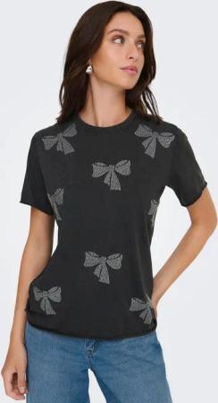 ONLY Kurzarmshirt ONLLUCY LIFE S/S O-NECK TOP CC JRS