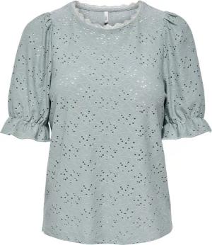 ONLY Kurzarmshirt ONLNEW SMILLA LIFE S/S PUFF TOP JRS