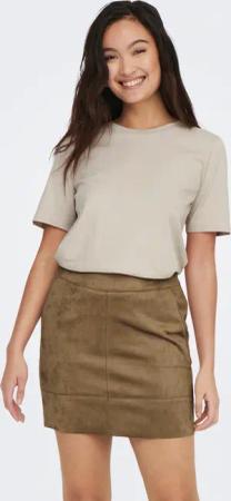 ONLY Kurzarmshirt "ONLONLY S/S TEE JRS NOOS" regular fit, casual, Single Jersey, Baumwolle, Rundhals