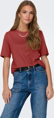 ONLY Kurzarmshirt ONLONLY S/S TEE JRS NOOS regular fit, casual, Single Jersey, Baumwolle, Rundhals