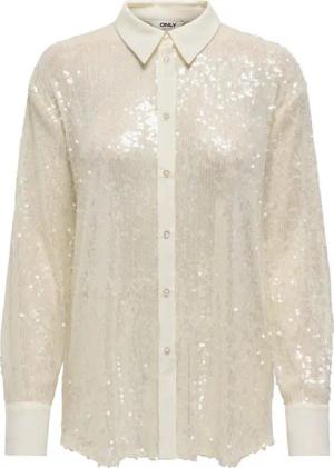 ONLY Langarmbluse Carin (1-tlg) Pailletten