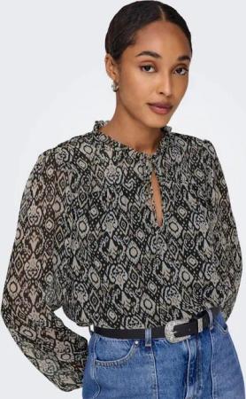 ONLY Langarmbluse ONLDitsy (1-tlg) Rüschen