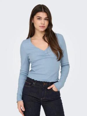 ONLY Langarmshirt ONLBETTY L/S V-NECK TOP CC JRS