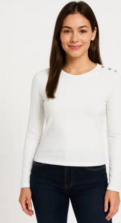 ONLY Langarmshirt ONLCHECKIE LIFE L/S TOP BOX JRS