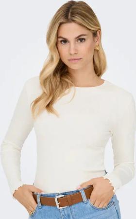 ONLY Langarmshirt "ONLINA L/S O-NECK TOP JRS"