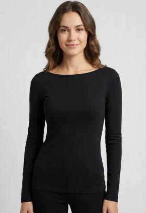 ONLY Langarmshirt ONLKISS LIFE LS BOATNECK TOP CC JRS NOOS