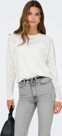 ONLY Langarmshirt "ONLSMILLA LIFE L/S TOP JRS"