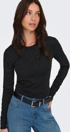 ONLY Langarmshirt ONLZELE L/S ROUNDNECK TOP JRS