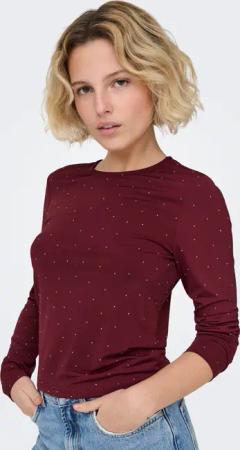 ONLY Langarmshirt "ONLZITA L/S O-NECK TOP BF JRS"