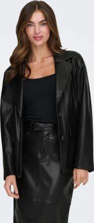 ONLY Lederblazer "ONLVERONA FAUX LEATHER FIT BLAZER CC OTW"