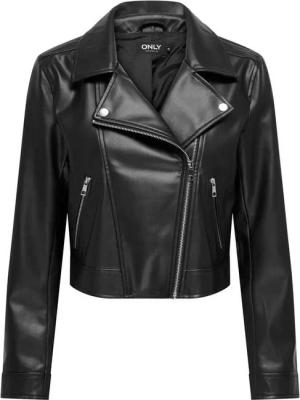 ONLY Lederimitatjacke ONLAVELYN FAUX LEATHER BIKER OTW ZL mit Biker-Style Details