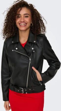 ONLY Lederimitatjacke ONLMILLE FAUX LEATHER BIKER JACKET OTW
